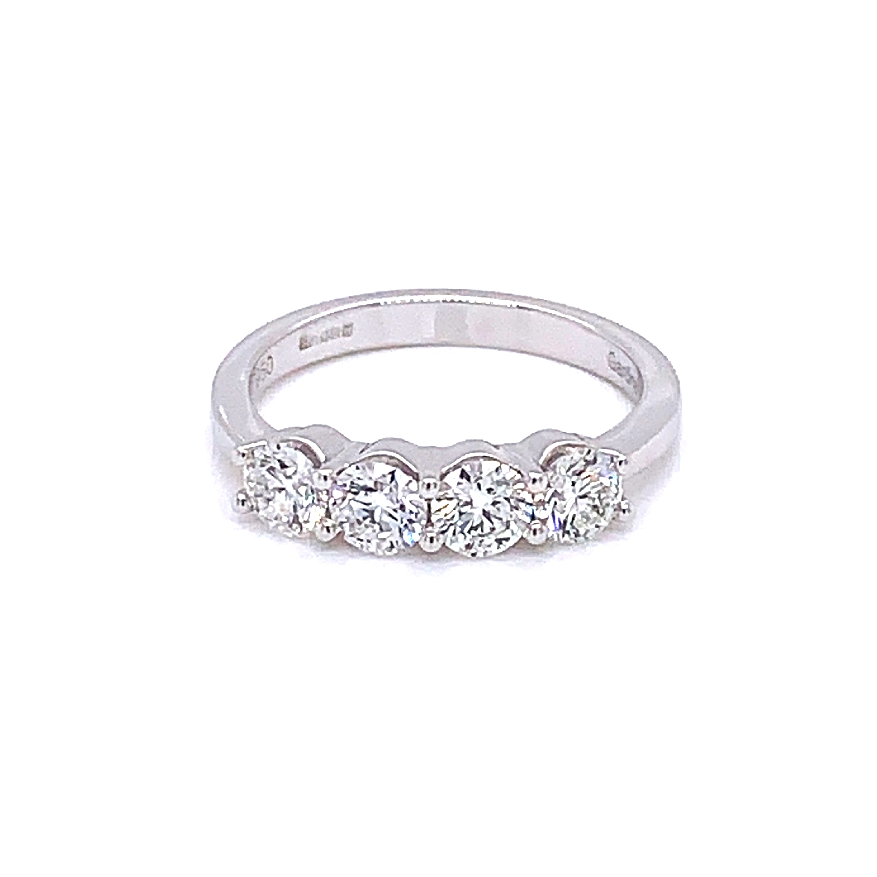 5 Stone .50ct eternity ring – Martins Jewellers